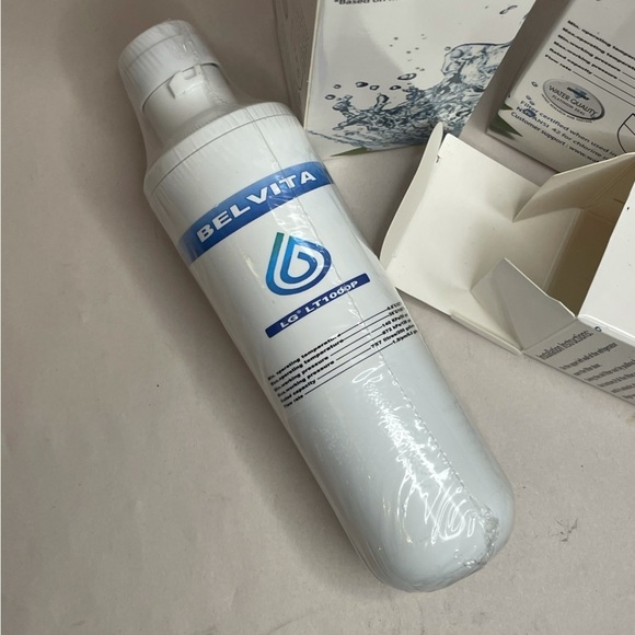 3 Pack Belvita Refrigerator Water Filters / 2 filters for LG - Picture 2 of 5